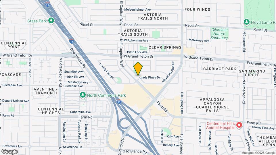 8648 Shady Pines Dr Map and Location Details