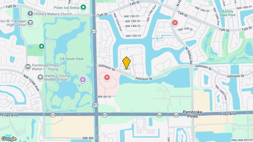 11992 NW 11th St Map and Location Details