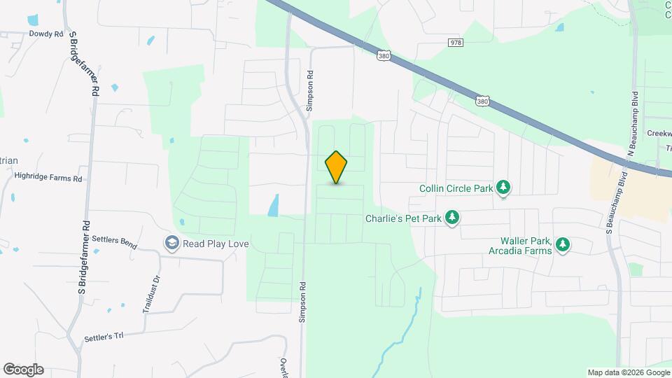 932 Calley Pear Trl Map and Location Details