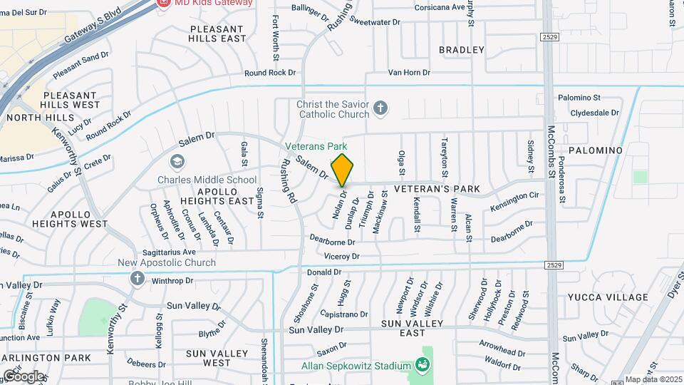 10457 McCormick Ln Map and Location Details
