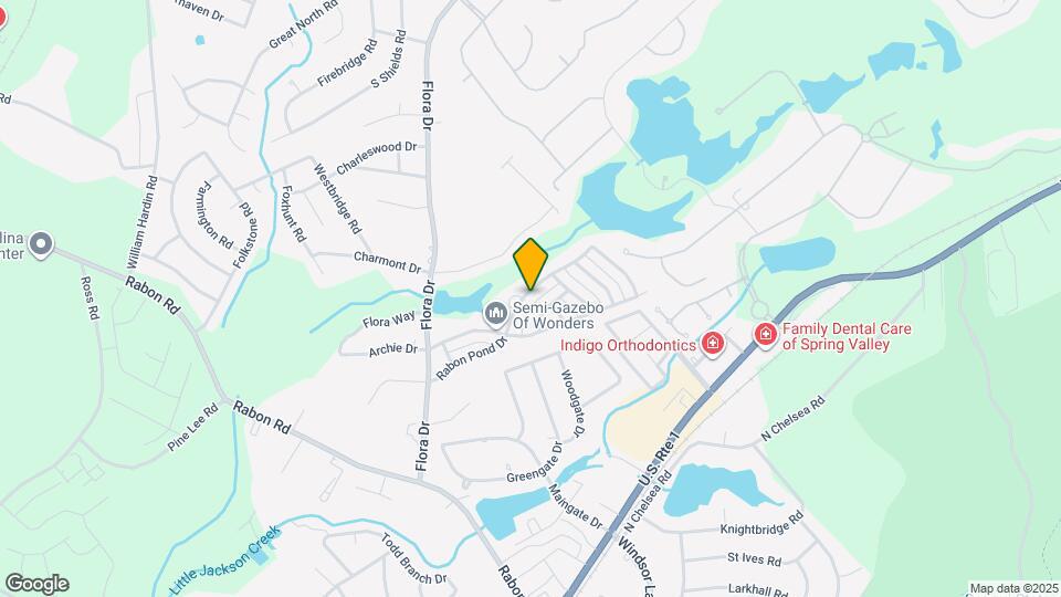 1152 Rabon Pond Dr Map and Location Details