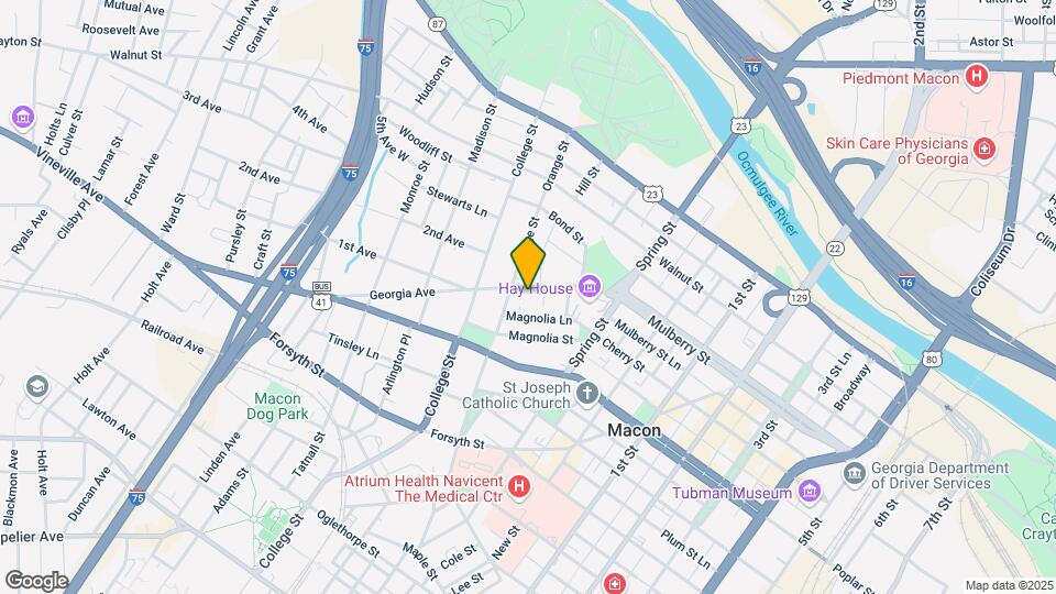 1074 Georgia Ave Mapa y Detalles de la Ubicación
