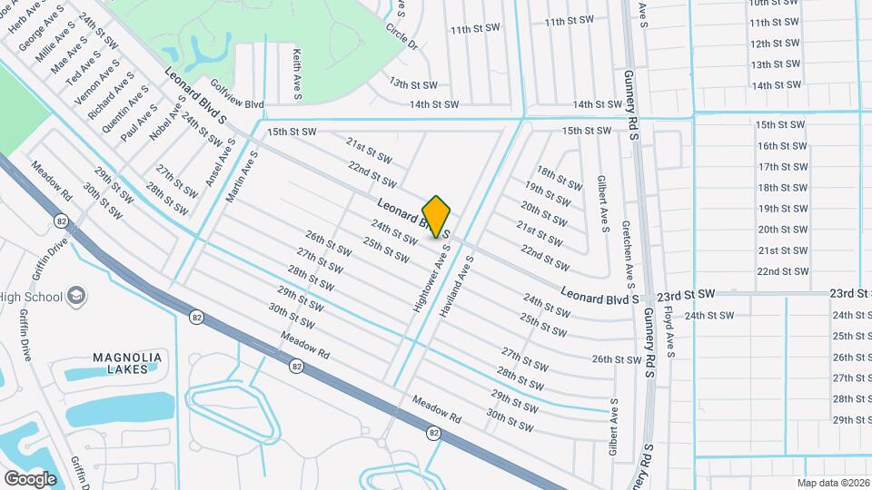 4606 24th St SW Map and Location Details