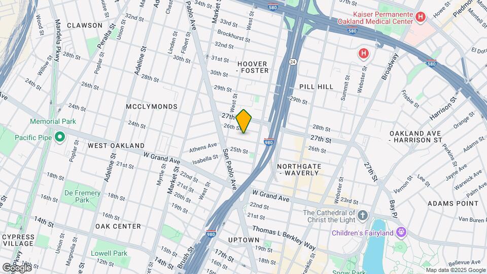 694 Sycamore St Map and Location Details