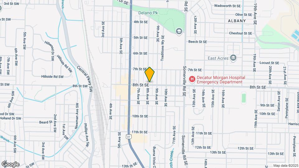 1124 8th Ave SE Map and Location Details