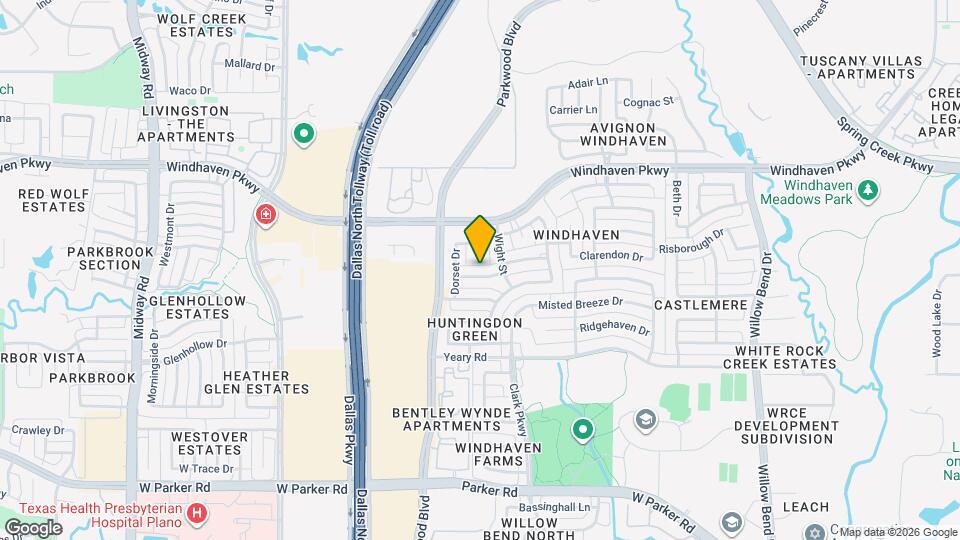 5913 Hempstead Dr Map and Location Details