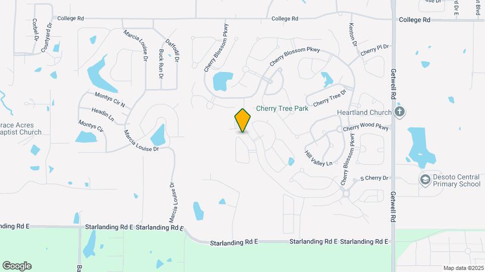 3430 Oodie Ln Map and Location Details