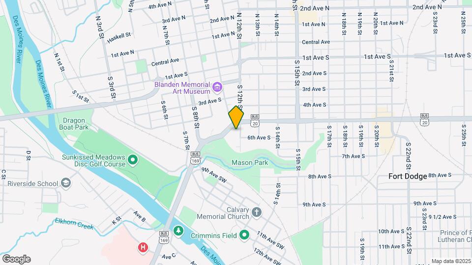 520 S 12th St-Unit -522 Map and Location Details