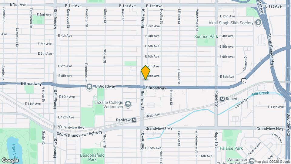 2406-2484 Renfrew St Map and Location Details
