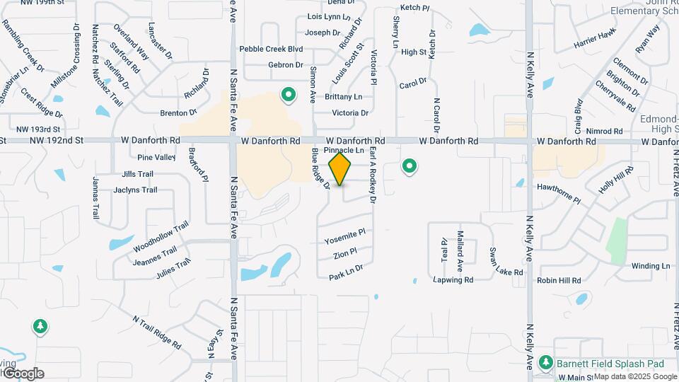 1005 Glacier Ln Map and Location Details
