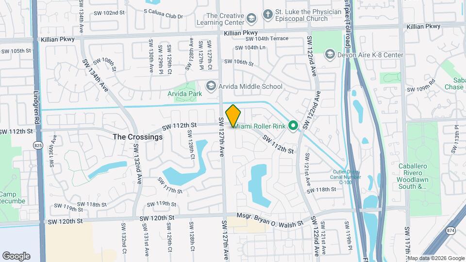 11206 SW 125th Pl Map and Location Details