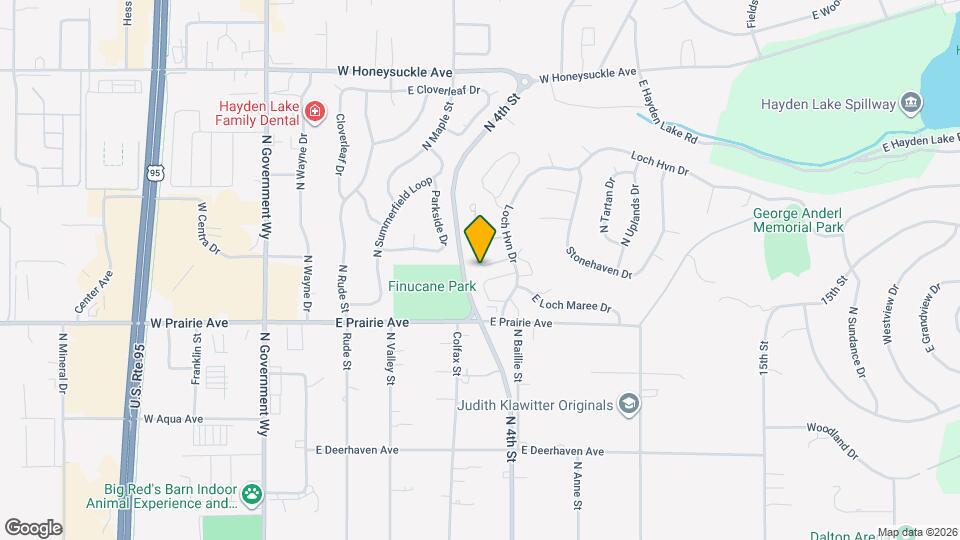 8207 N Ridgewood Dr Map and Location Details