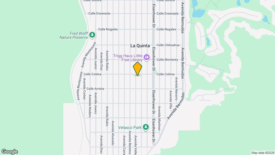 53548 Avenida Vallejo Map and Location Details