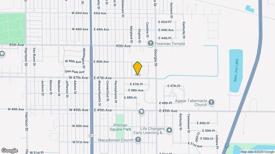 4686 Virginia St Map and Location Details