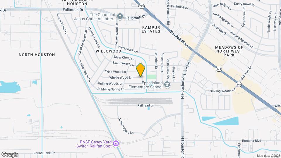 7503 Winkle Wood Ln Map and Location Details
