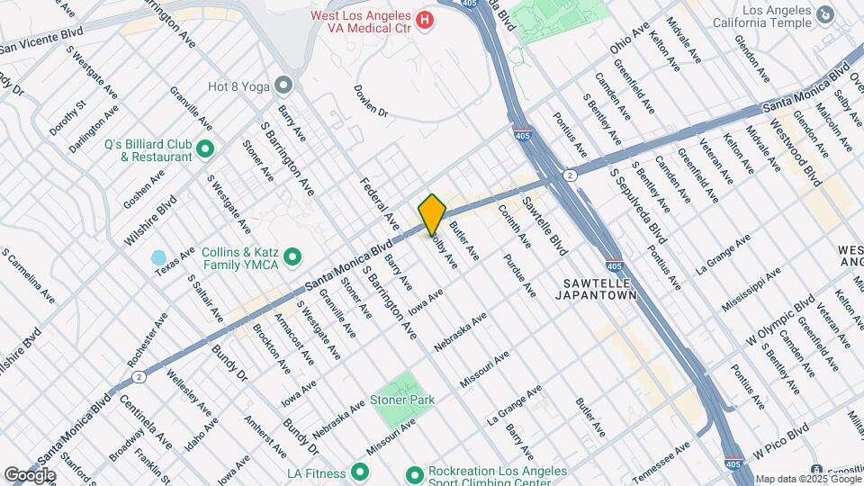 1619 Colby Ave Mapa y Detalles de la Ubicación