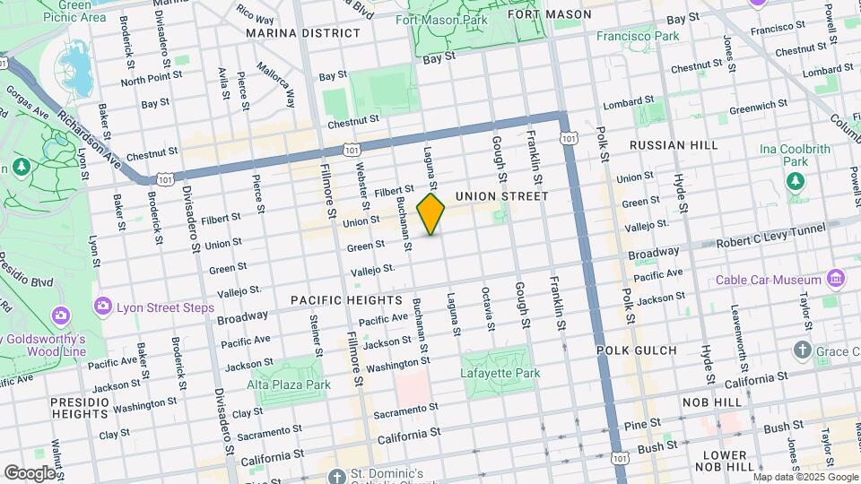 1915 Green St Map and Location Details