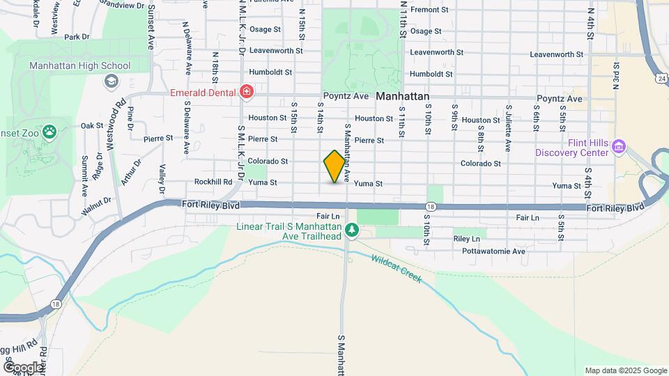 1315 Yuma St Map and Location Details