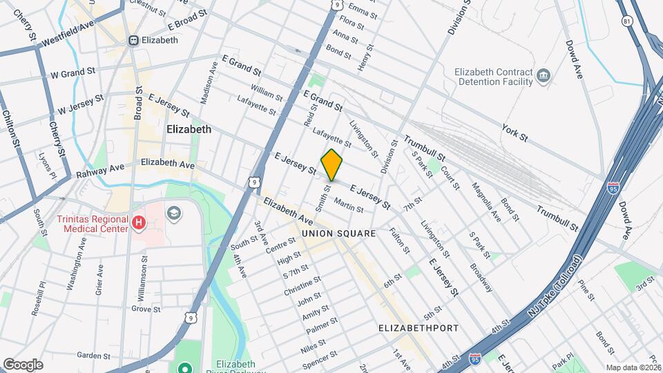 862 E Jersey St, Unit 5 Map and Location Details