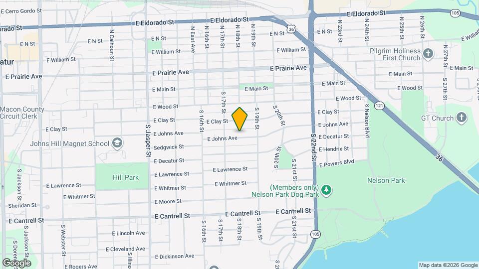 1764 E Johns Ave Map and Location Details