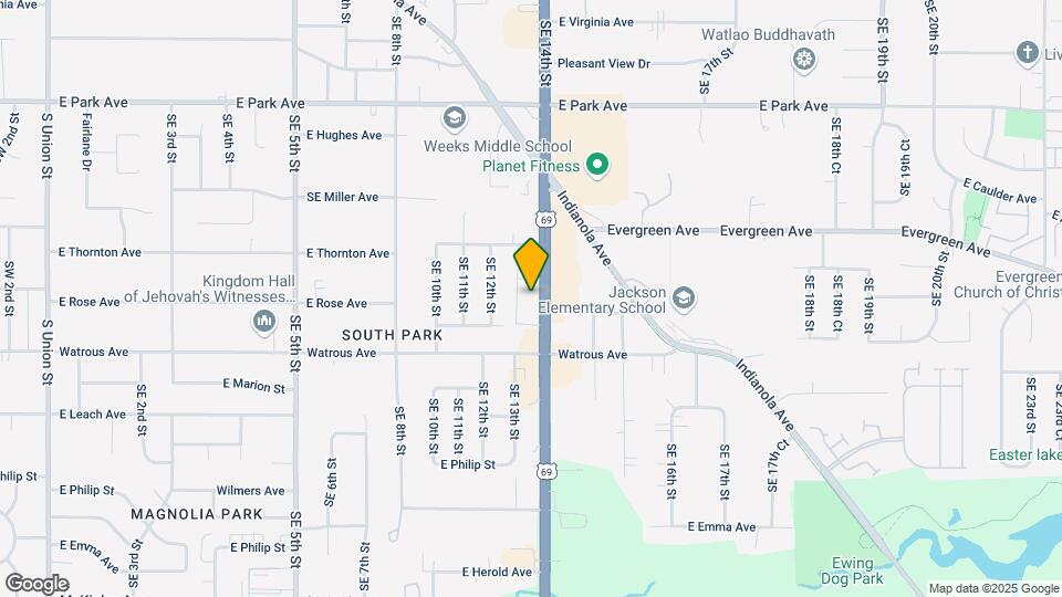 3720 SE 14th St Map and Location Details