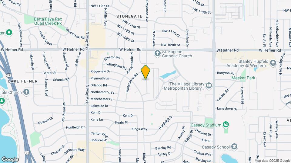 10509 Greystone Ave Map and Location Details
