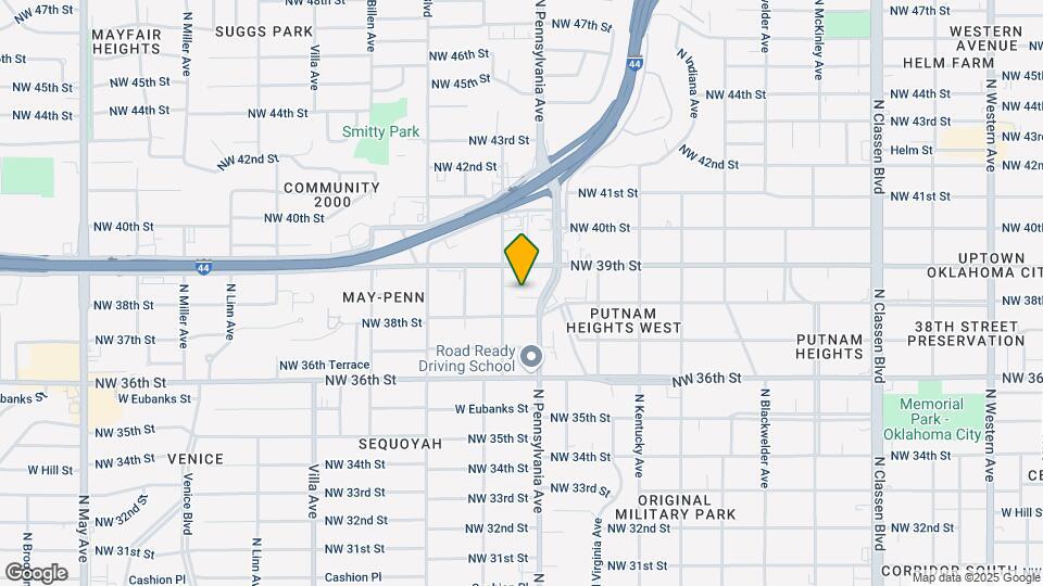 3923 N Pennsylvania Ave Map and Location Details