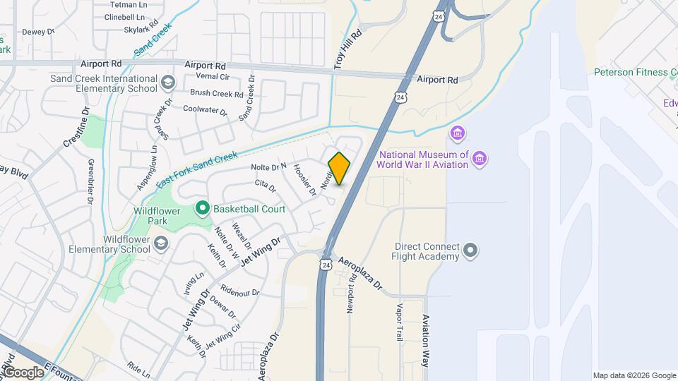 870 Red Thistle View Map and Location Details