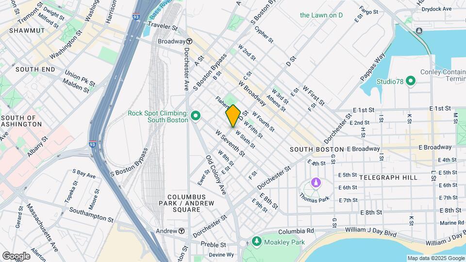 167 D St Mapa y Detalles de la Ubicación