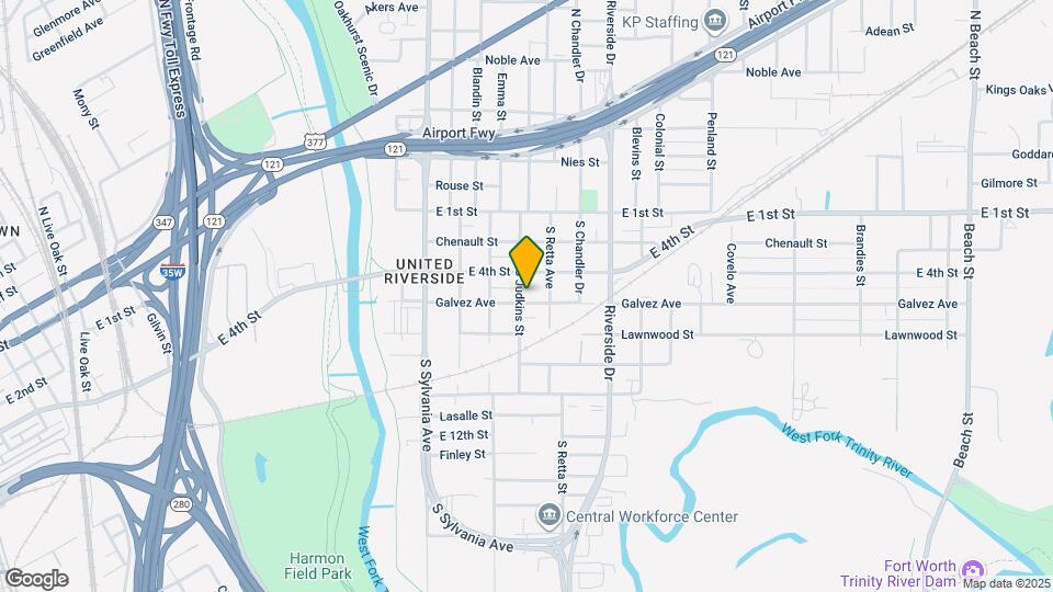 2901 Galvez Ave Map and Location Details