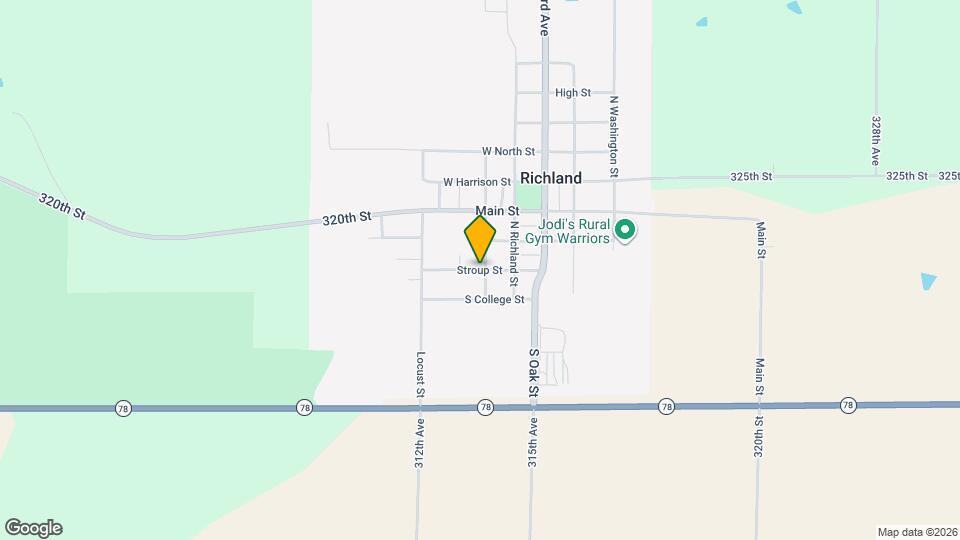 303 Stroup St Map and Location Details