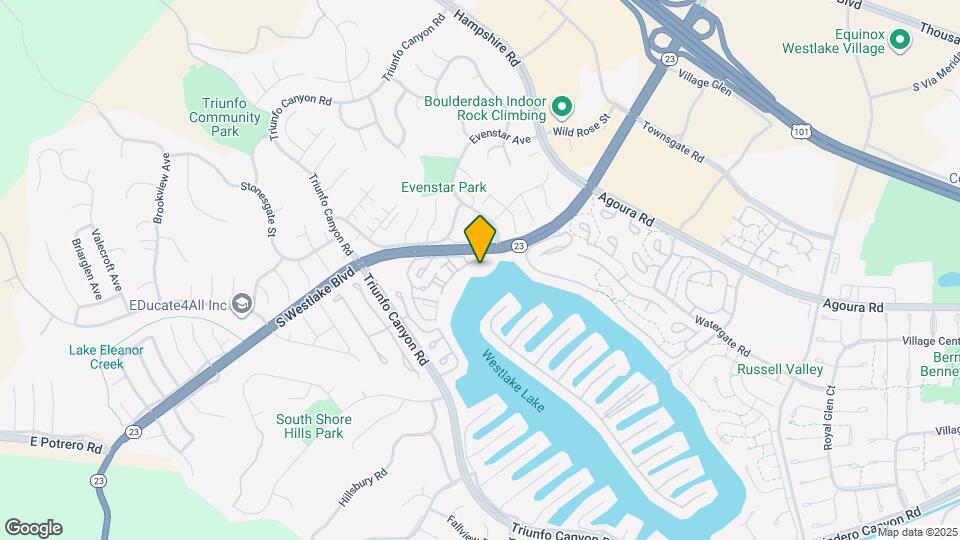 1158 S Westlake Blvd Map and Location Details