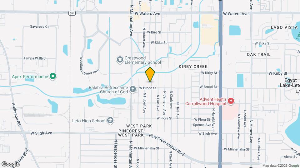 7506 N Thatcher Ave Map and Location Details