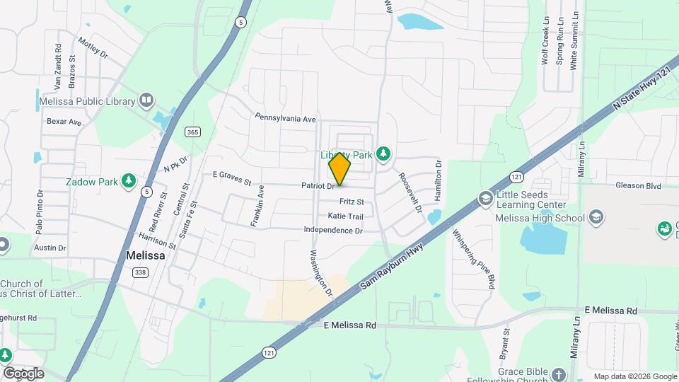 2612 Patriot Dr Map and Location Details