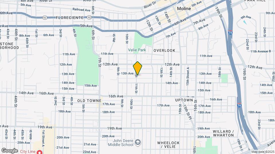 1314 11th St Map and Location Details