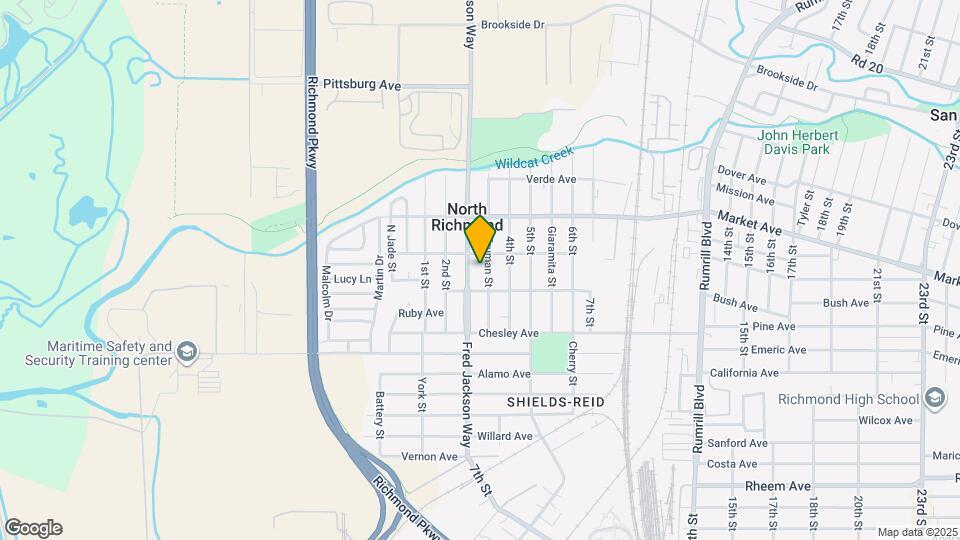 1637 Truman St Map and Location Details