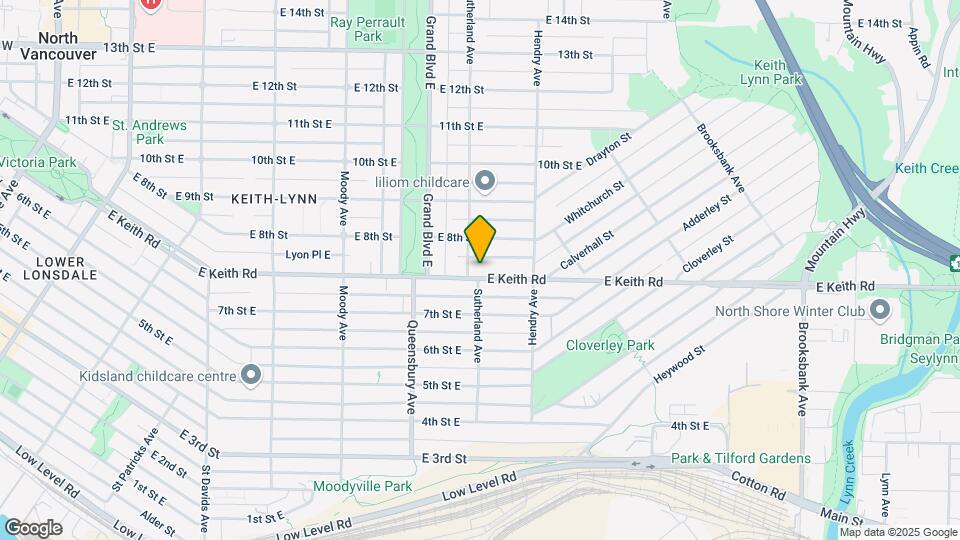 712 E Keith Rd Map and Location Details