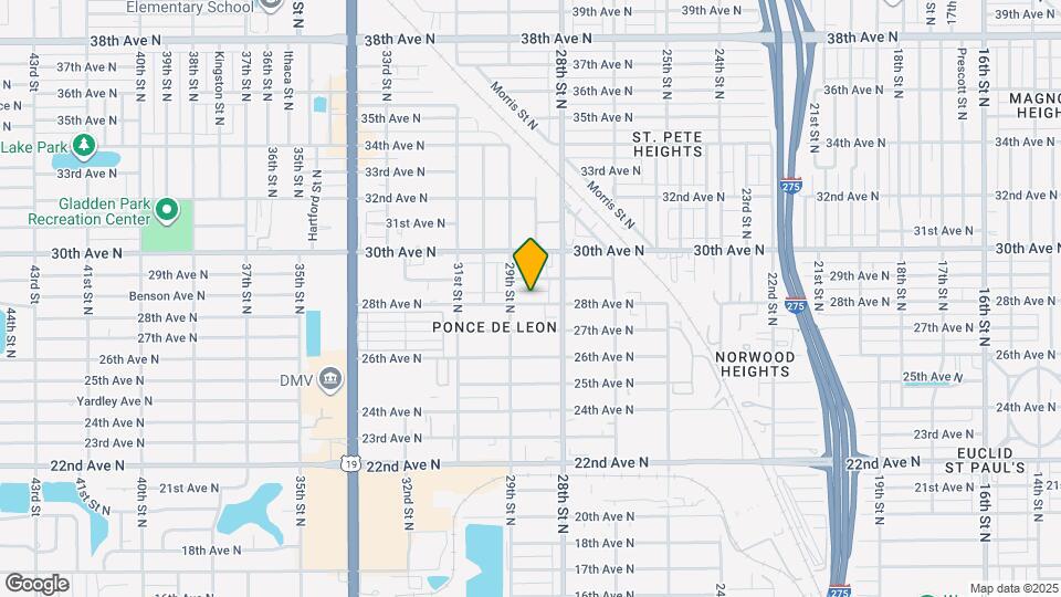 2851 28th Ave N Map and Location Details