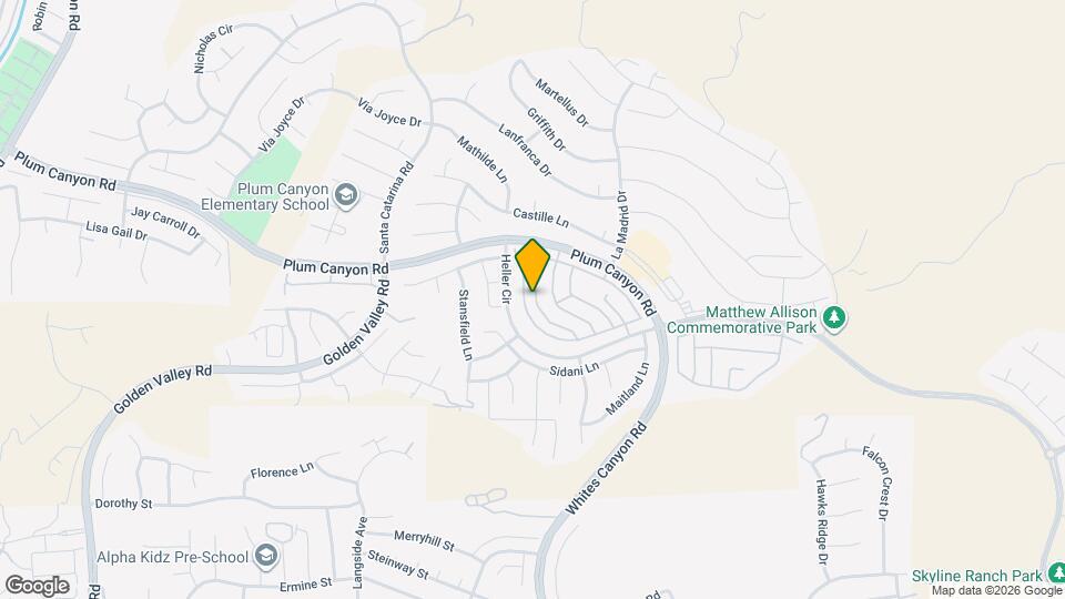 28427 Santa Rosa Ln Map and Location Details