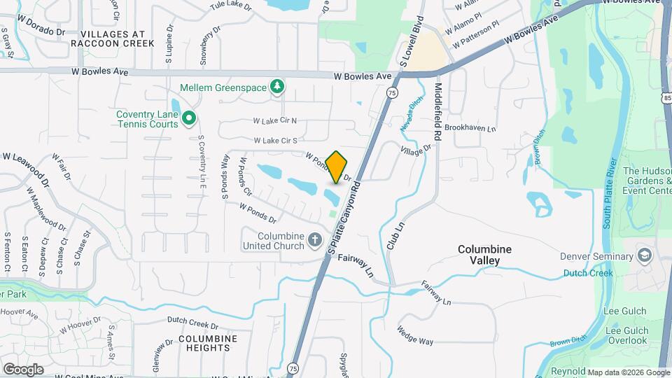 4192 W Pondview Dr Mapa y Detalles de la Ubicación
