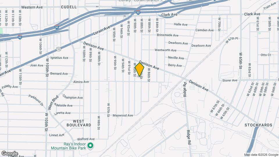 3354 W 88th St Map and Location Details