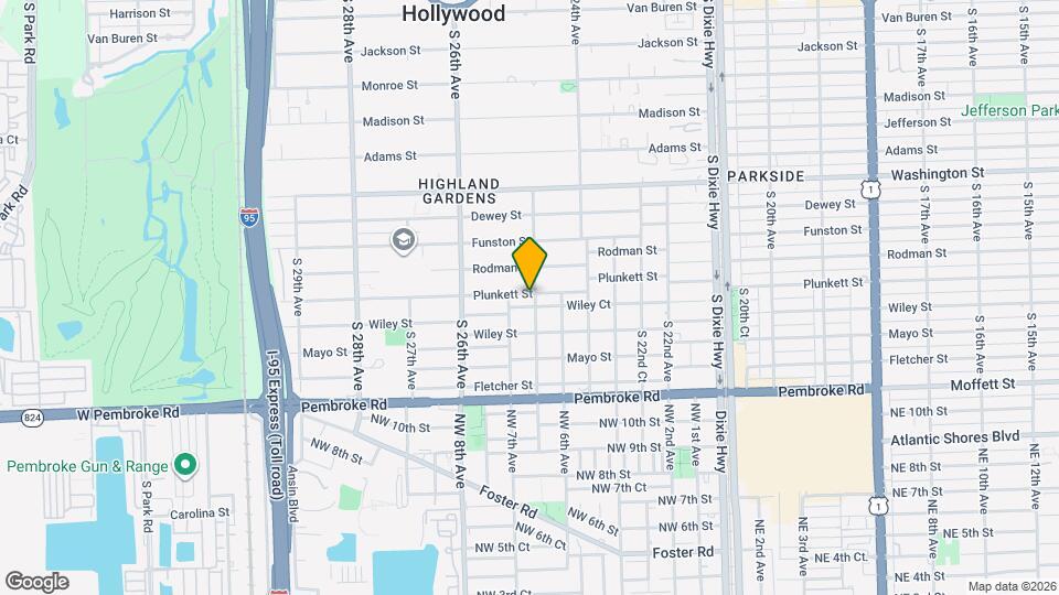 2458 Plunkett St Map and Location Details