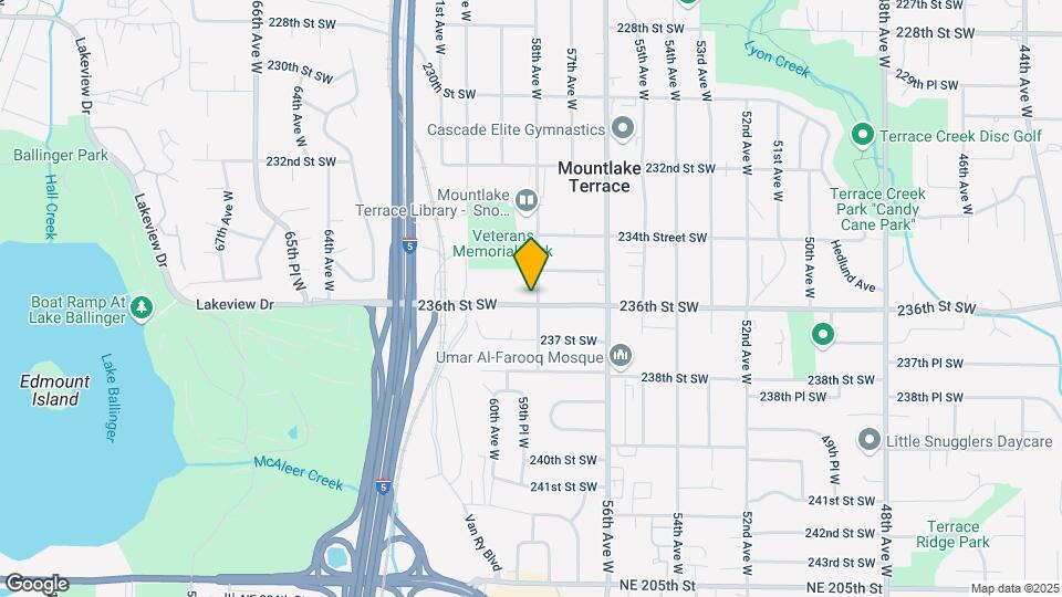 23510 58th Ave W Map and Location Details