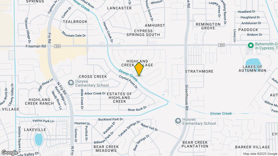 6747 Haven Creek Dr Map and Location Details