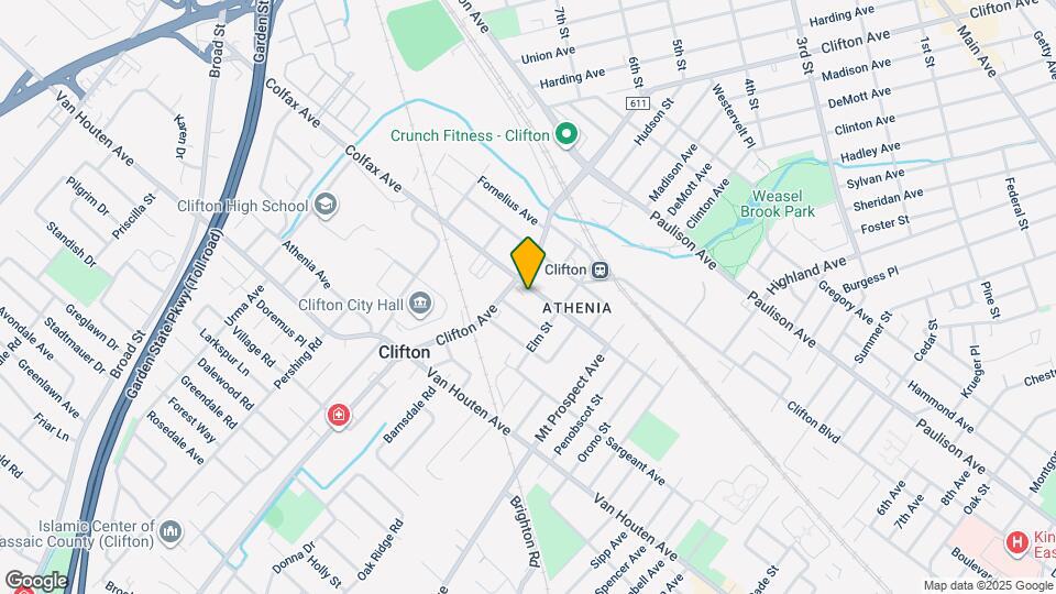 139 Colfax Ave Map and Location Details