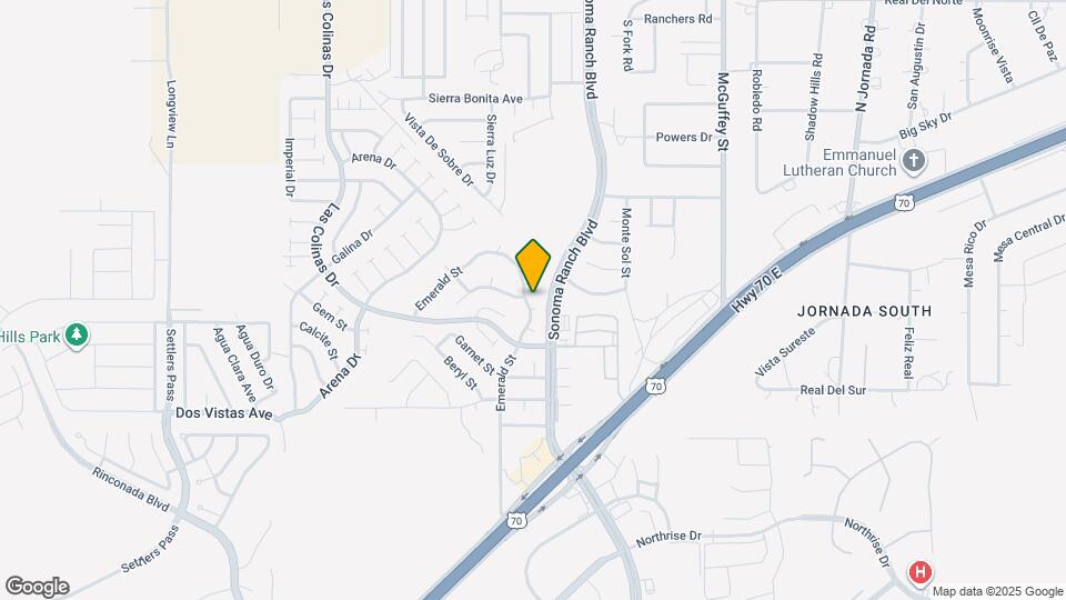 5147 Emerald St Map and Location Details