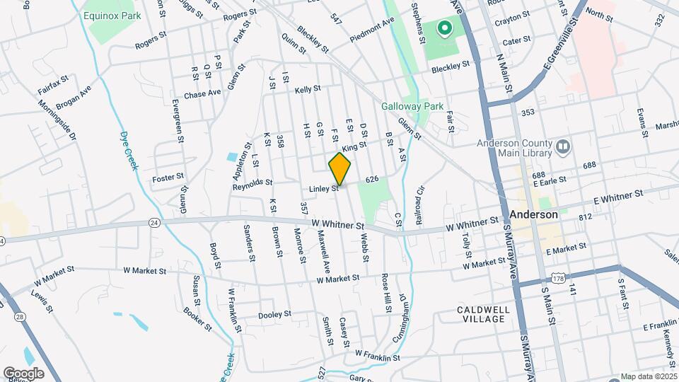 110 N Prevost St Mapa y Detalles de la Ubicación