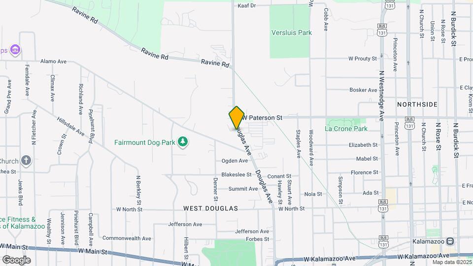 1201 Douglas Ave Map and Location Details