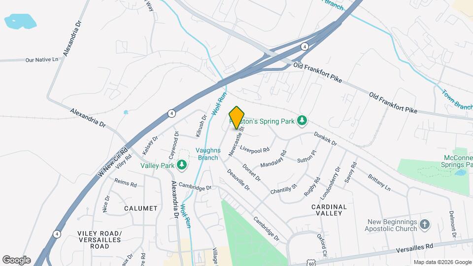 145 Newcastle St Map and Location Details