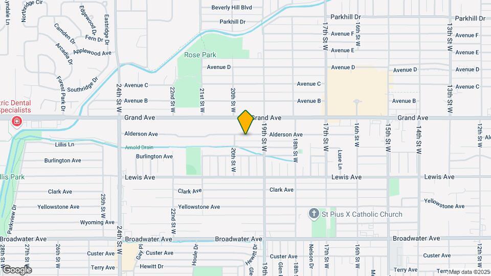 1930 Alderson Ave Map and Location Details